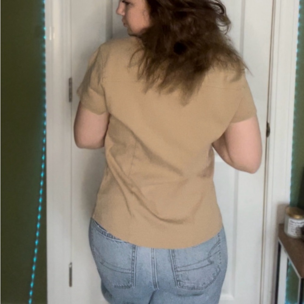 Style&co. Tan button up - Picture 4 of 4